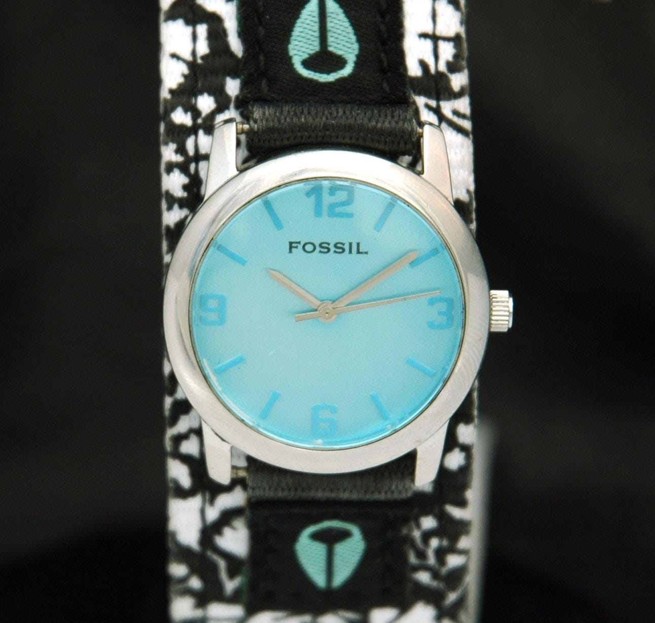FOSSIL X NIXON Quartz Watch New Battery 32mm Unisex Mens