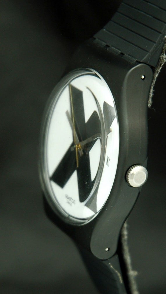 SWATCH WATCH XX-Rated Wristwatch New Battery 41mm… - image 2
