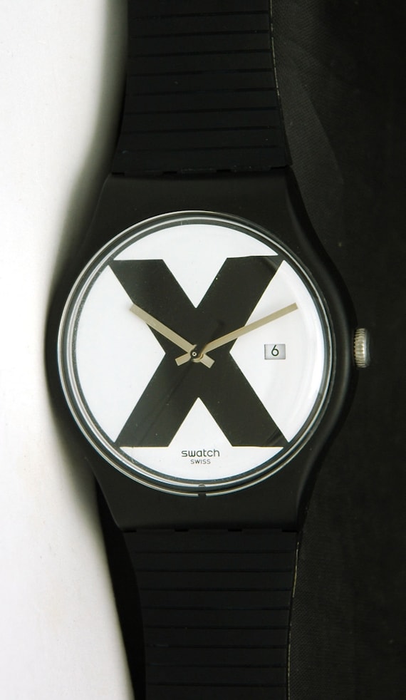 SWATCH WATCH XX-Rated Wristwatch New Battery 41mm… - image 5