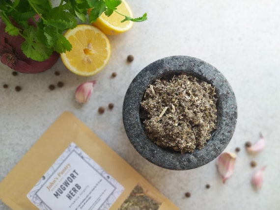 Erba Mugwort - Artemisia Vulgaris L # Erba Biologica # Tisana - Foto 2