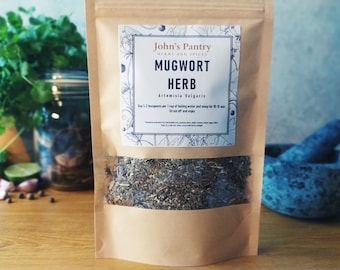 Mugwort Dried Herb Tea (Artemisia Vulgaris) 30g - 200g