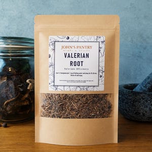 Valerian Root Dried Herb Fine Cut (Valeriana officinalis) 25g - 500g FREE P&P