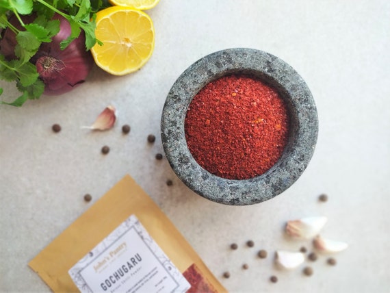 Gochugaru Korean Red Pepper Chilli Flakes Powder for Kimchi