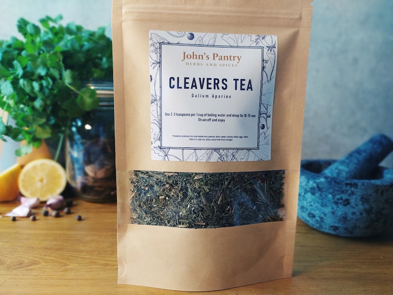 Cleavers Dried Herb Tea galium Aparine Clivers Goosegrass Etsy