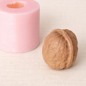 Silikonform Walnuss, Silikonform Nuss, Silikonform Kerze, Silikonform Epoxidharz, Mold, Silicone Mold, Seifenform, Silikonform Seife