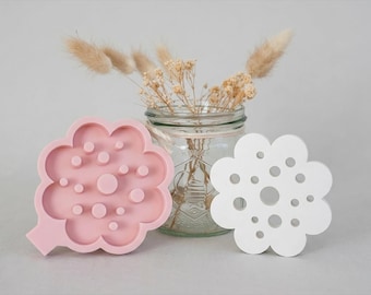 Molde de silicona para flores, molde de silicona para yeso, molde de silicona para verano, molde de silicona Raysin, molde de silicona para hormigón