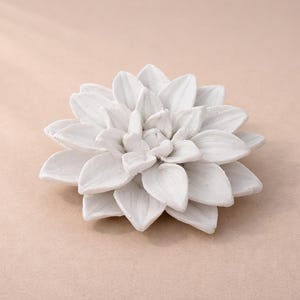 Silicone mold flowers, silicone mold garden, silicone mold summer, casting mold flower, casting mold plaster, plaster mold, realistic flower mold, 3D flowers Blume C: Dahlie