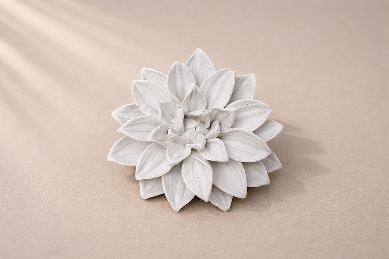 Silicone mold flowers, silicone mold garden, silicone mold summer, casting mold flower, casting mold plaster, plaster mold, realistic flower mold, 3D flowers image 7