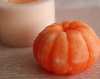 Molde de silicona para mandarina, molde para velas, molde para yeso, molde para hormigón, molde para jabón, molde para fundición, moldes de silicona en Alemania