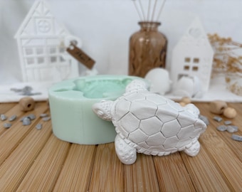 シリコン型タートル、鋳造型、石膏型、シリコン型