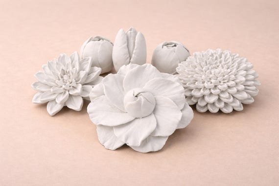 Silikonform Blumen, Silikonform Garten, Silikonform Sommer, Giessform Blume, Giessform Gips, Gipsform, Realistische Blume Form, 3D Blumen