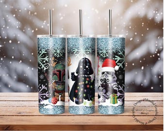 20 oz. bekerverpakking, Kerstmis, Sublimatie, Digitale download PNG, digitaal papier, achtergrond, waterglijbaan