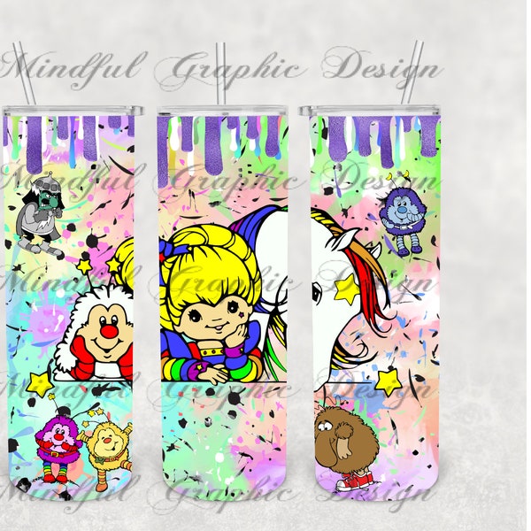 Cartoon Character, Sublimation Digital Downloads, Skinny Tumbler PNG