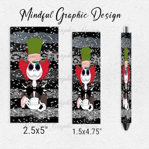 Jack, Mad hatter, Character, Epoxy Pen, Joy Pen Wrap, waterslide, vinyl Digital Download Files PNG