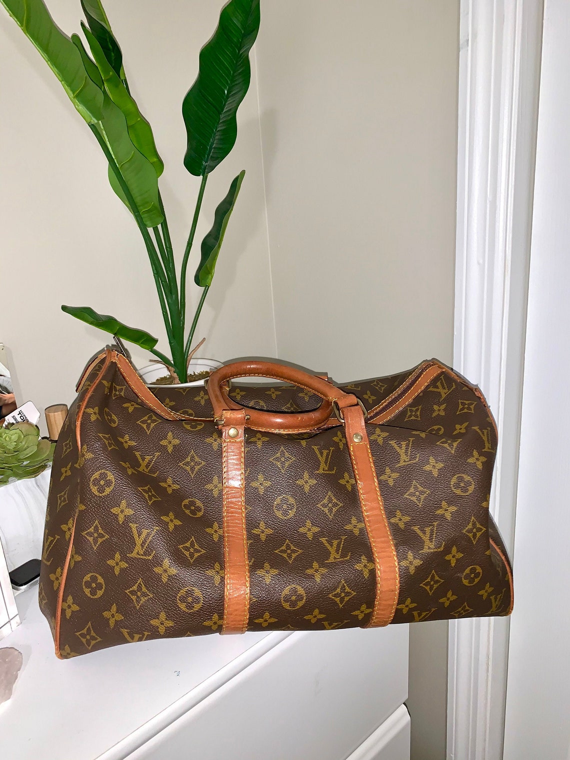 Vintage Authentic Louis Vuitton Bag Etsy