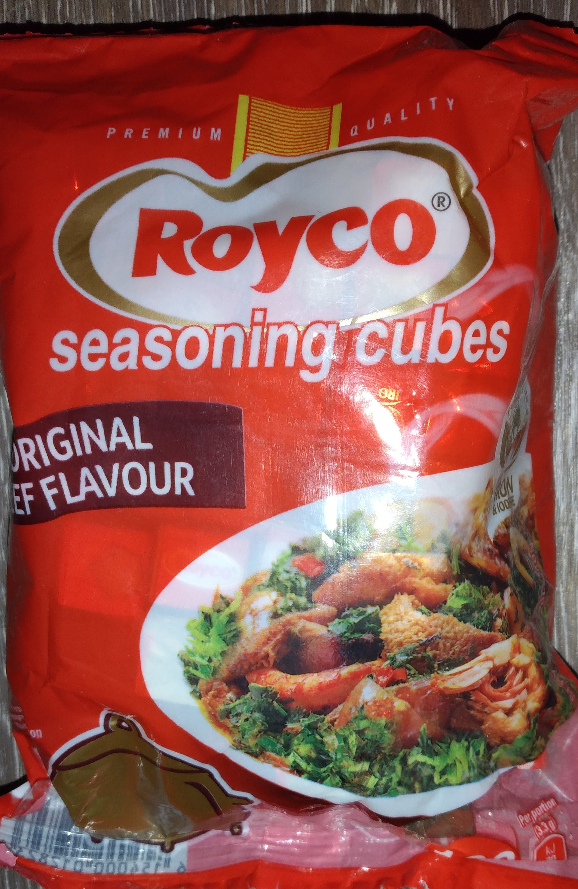 Royco Seasoning Cube Beef Flavour 100 Count in Pack 