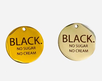 25mm Stainless Steel Charm, Black History, BLM, Melanin, Gold, Silver, Black Girl