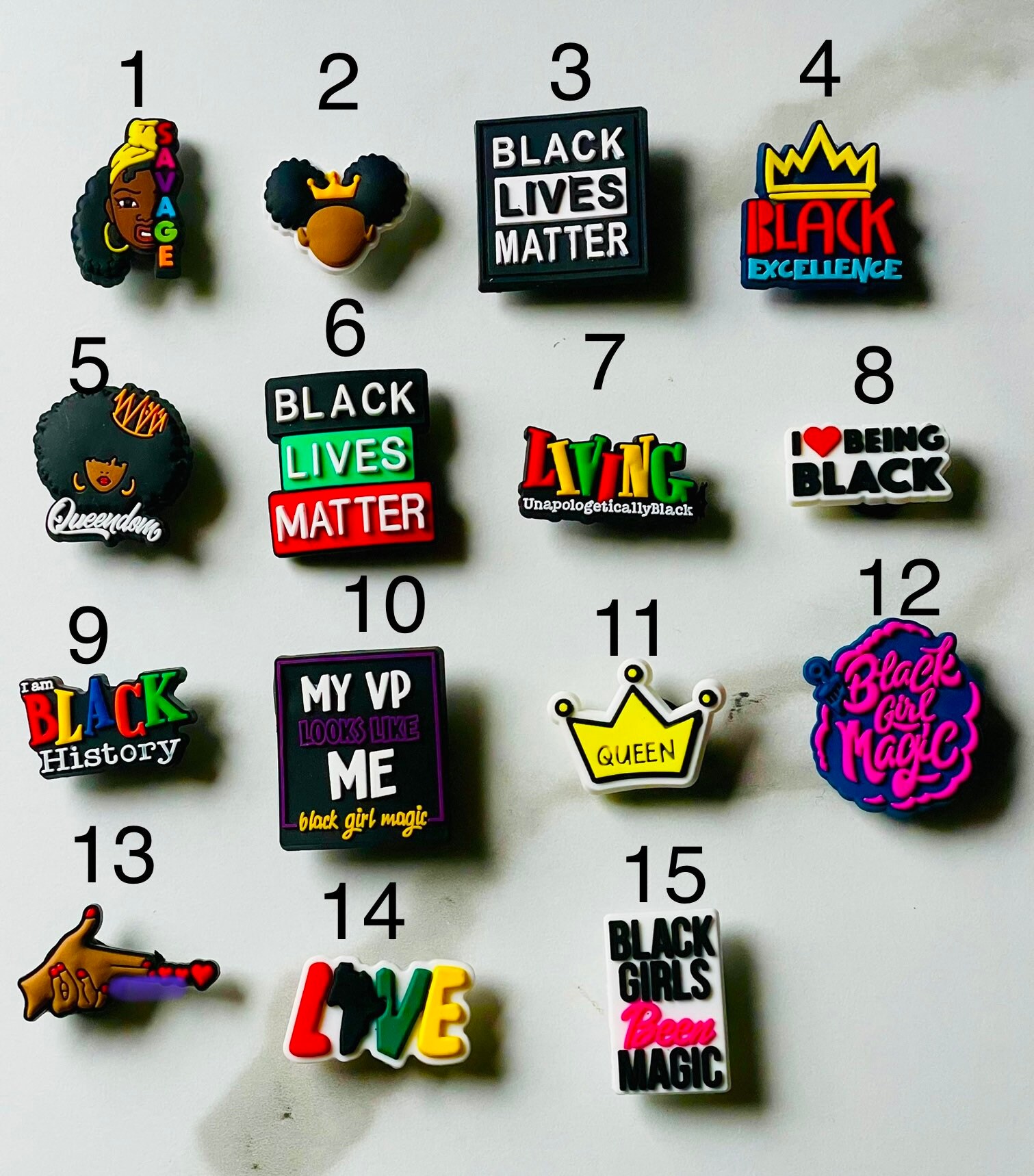 Shoe Charms, Black Girl,blm,africa,lady,queen