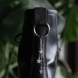 Star Dangle Boot Charm | Celestial Pull Loop Shoe Accessories