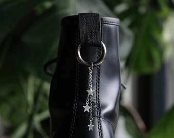 Star Dangle Boot Charm | Celestial Pull Loop Shoe Accessories