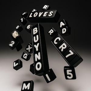 Custom 3-6 Letter Keycap Fidget Clicker - Number & Letter Keychain or Desk Fidget - Personalized Mechanical Keycap Gift
