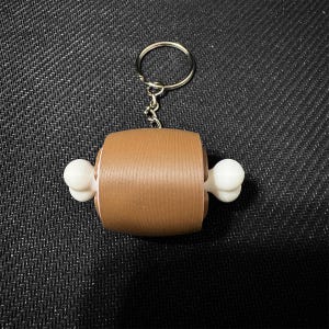 Random Meaty unique Keycap Fidget Clicker Keychain (3D Printed)