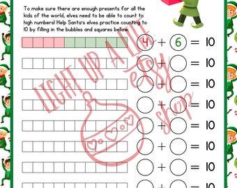 Christmas Math Worksheet