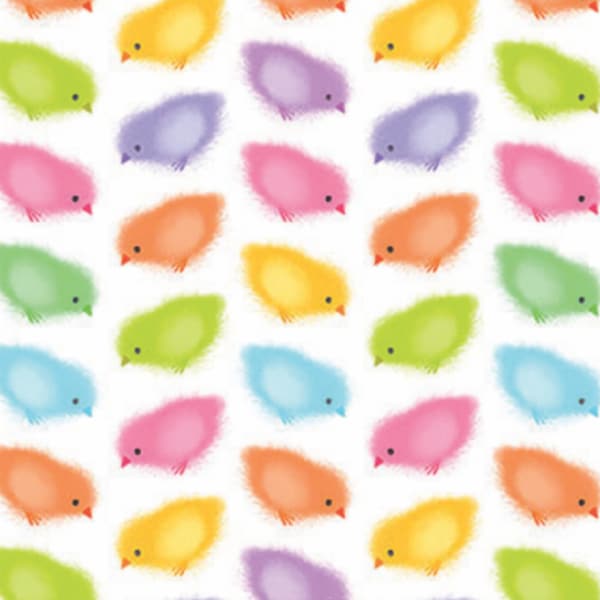 Spring Chickens Fabric - Easter Fabric - Patrick Lose - Northcott - 10229-10 - Fabric By The Yard or Length