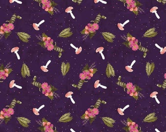 Snake Bouquet Fabric - Phoebe collection - Dear Stella