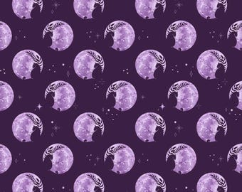 Enlightened Cat Fabric - Phoebe collection - Dear Stella