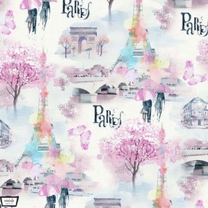 Avenue Champs Elysees Fabric from Always Have Paris Collection Michael Miller DCX11151 TAUP Fabric By The Yard