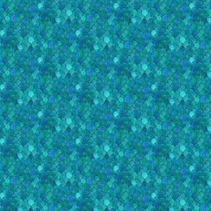 Scale Texture Teal Fabric from the Flourish Collection from TT Fabrics - Fabric By The Yard