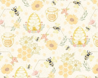 Quilting Bees Fabric - Home Sweet Home Collection -  Timeless Treasures