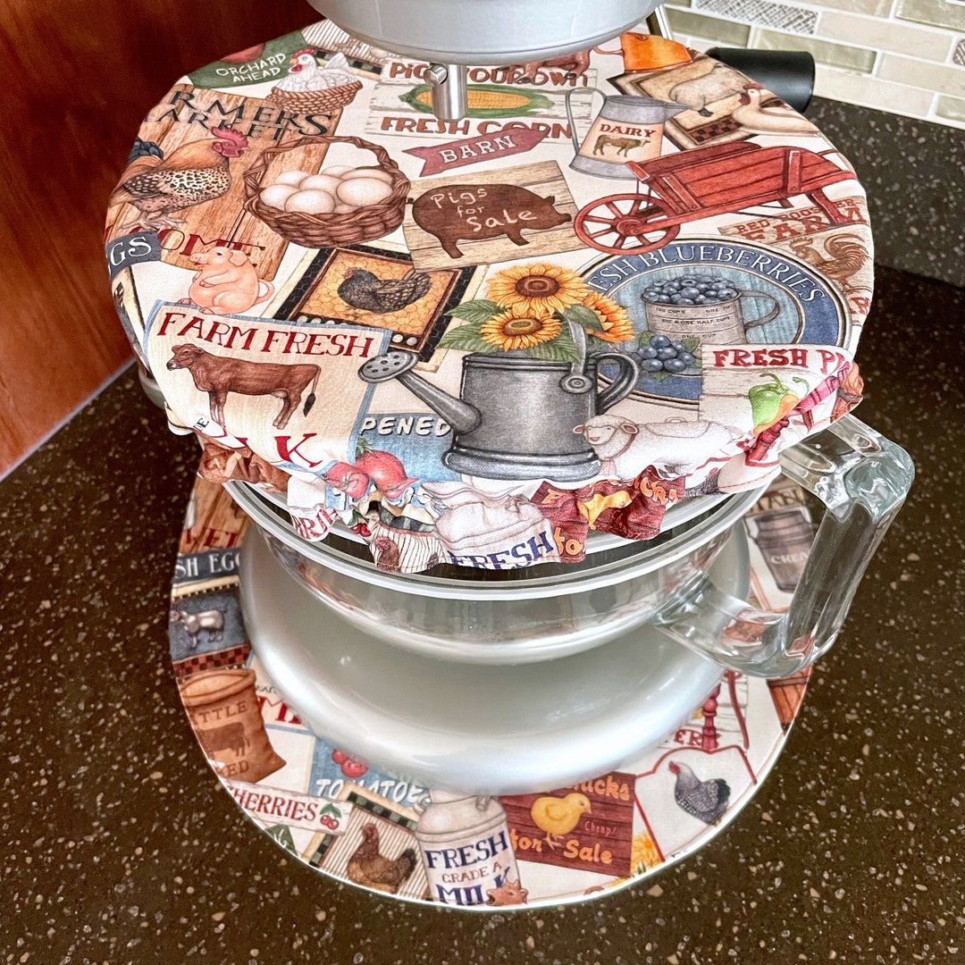 Farmhouse Kitchenaid Set XL Farmhouse Kitchenaid Mixer Etsy