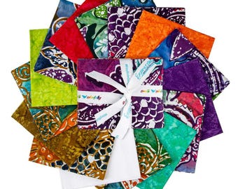 Expressions Batiks - Express Yourself - Vintage Sogan 15 Pc. Fat Quarter Bundle