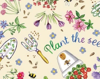 Plant The Seeds - Meant To Bee Collection - Michael Miller Fabrics