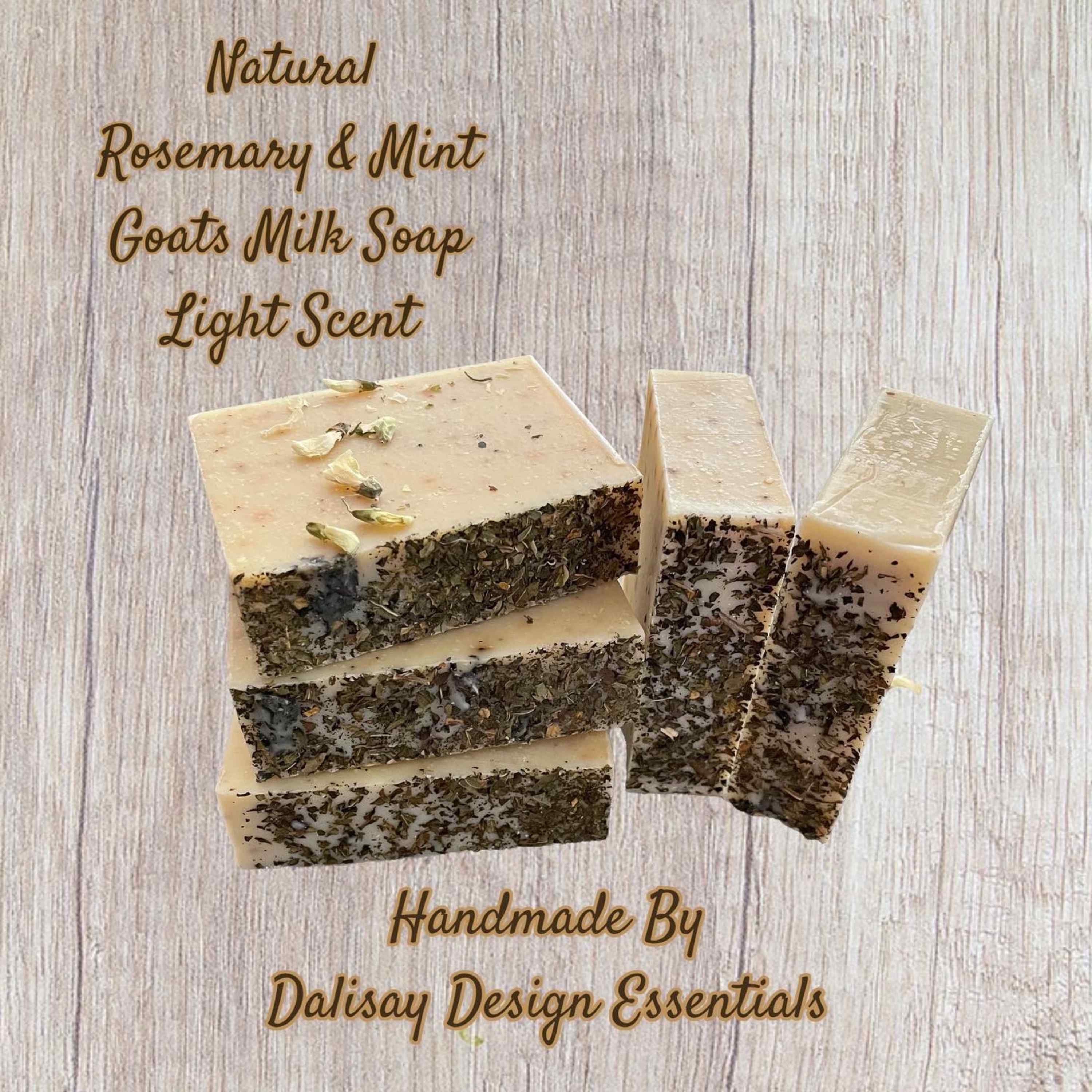 Mint and Rosemary Soap Goats Milk Soap Bar Handmade Goats - Etsy