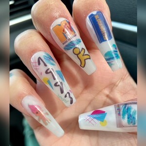 LV AESTHETIC press on nails