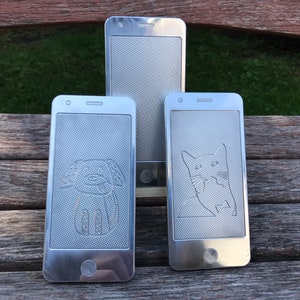 The ZeroPhone / The NoPhone / Stress Relief Toy / Anxiety Relief Toy / Sensory Toy / Weird Gift / Haptic / Worry coin / Fidget Toy / ADHD