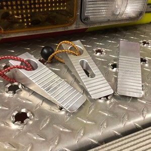Atomic Wedgies - Aluminum Firefighter Wedge - Forcible Entry Tool - Firefighting Hand Tool  - Pry bar - Firefighter Gift - Christmas Gift