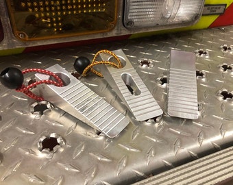 Atomic Wedgies - Aluminum Firefighter Wedge - Forcible Entry Tool -  Hand Tool  - Pry bar  - Christmas Gift