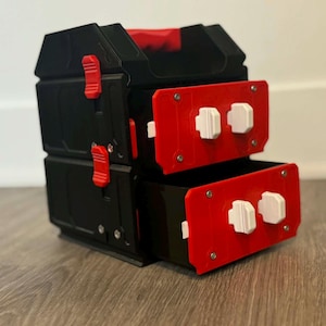 Stackable modular toolbox – PETG – Made in Quebec – Local delivery or pickup in Longueuil