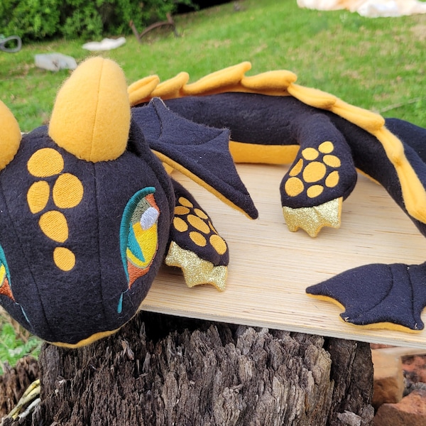 Wearable Dragon Plush Etsy