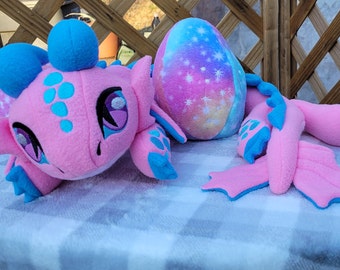 Mother Dragon Plush Gender Reveal Bundle