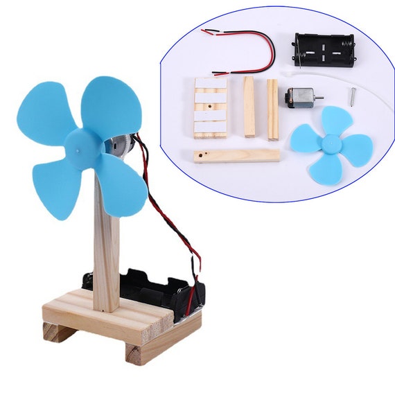DIY Electric Fan Experiment Model Physics Science Elementary Etsy