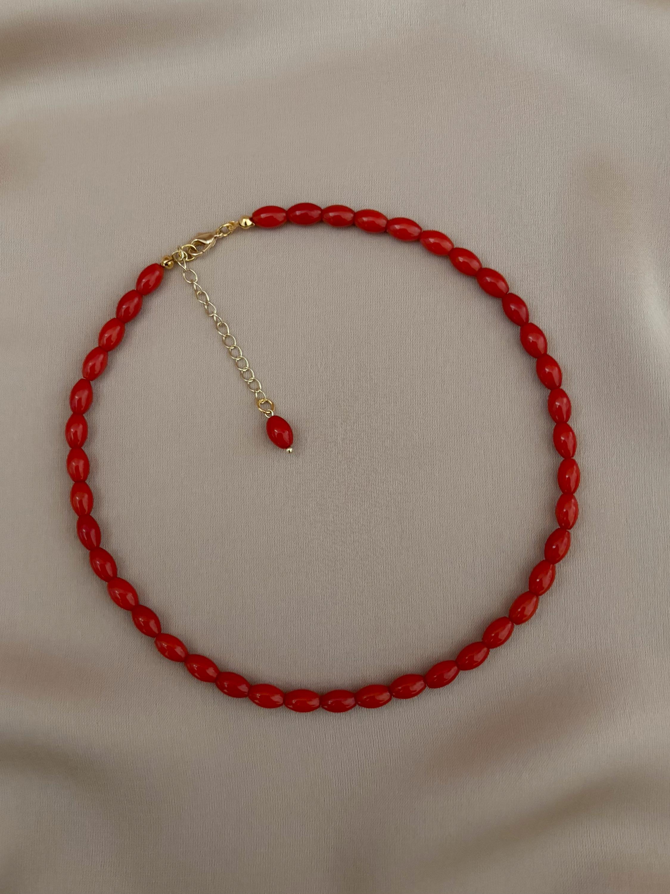 Vintage coral necklace - Etsy 日本