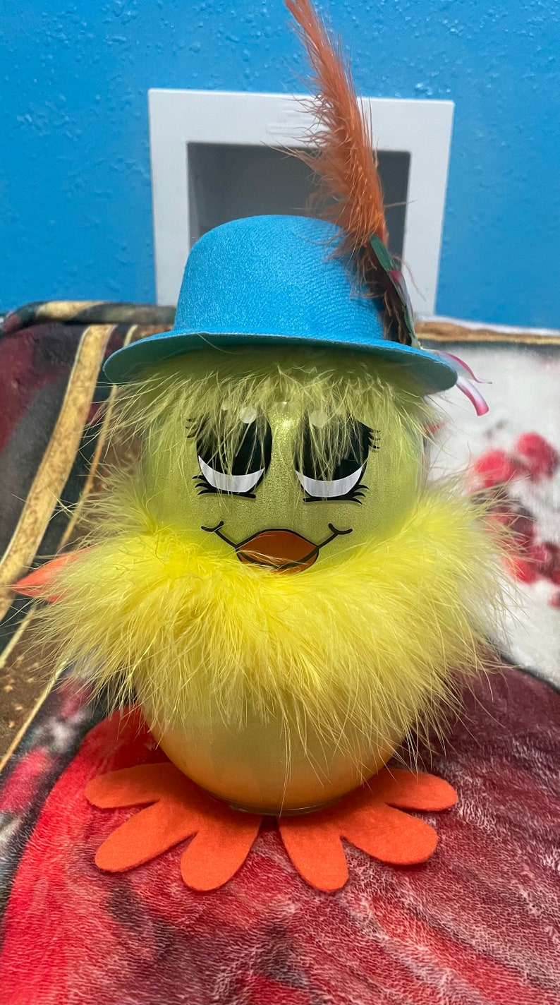 Light up Easter Chickeaster Chickholiday Decoreaster Etsy