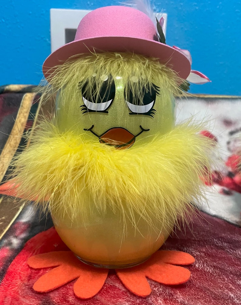 Light up Easter Chickeaster Chickholiday Decoreaster Etsy