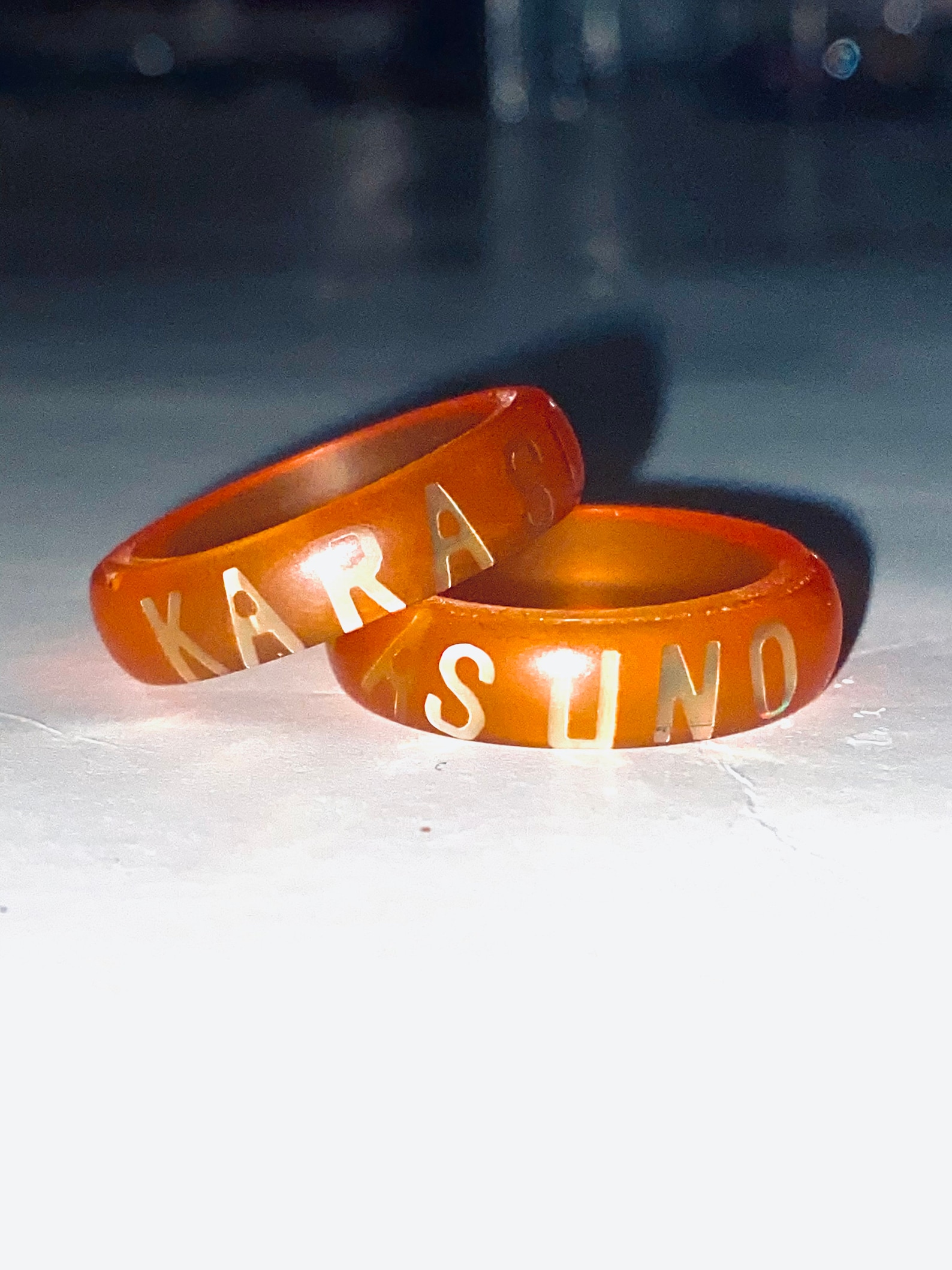 Haikyuu Karasuno Themed Team Resin Rings Etsy