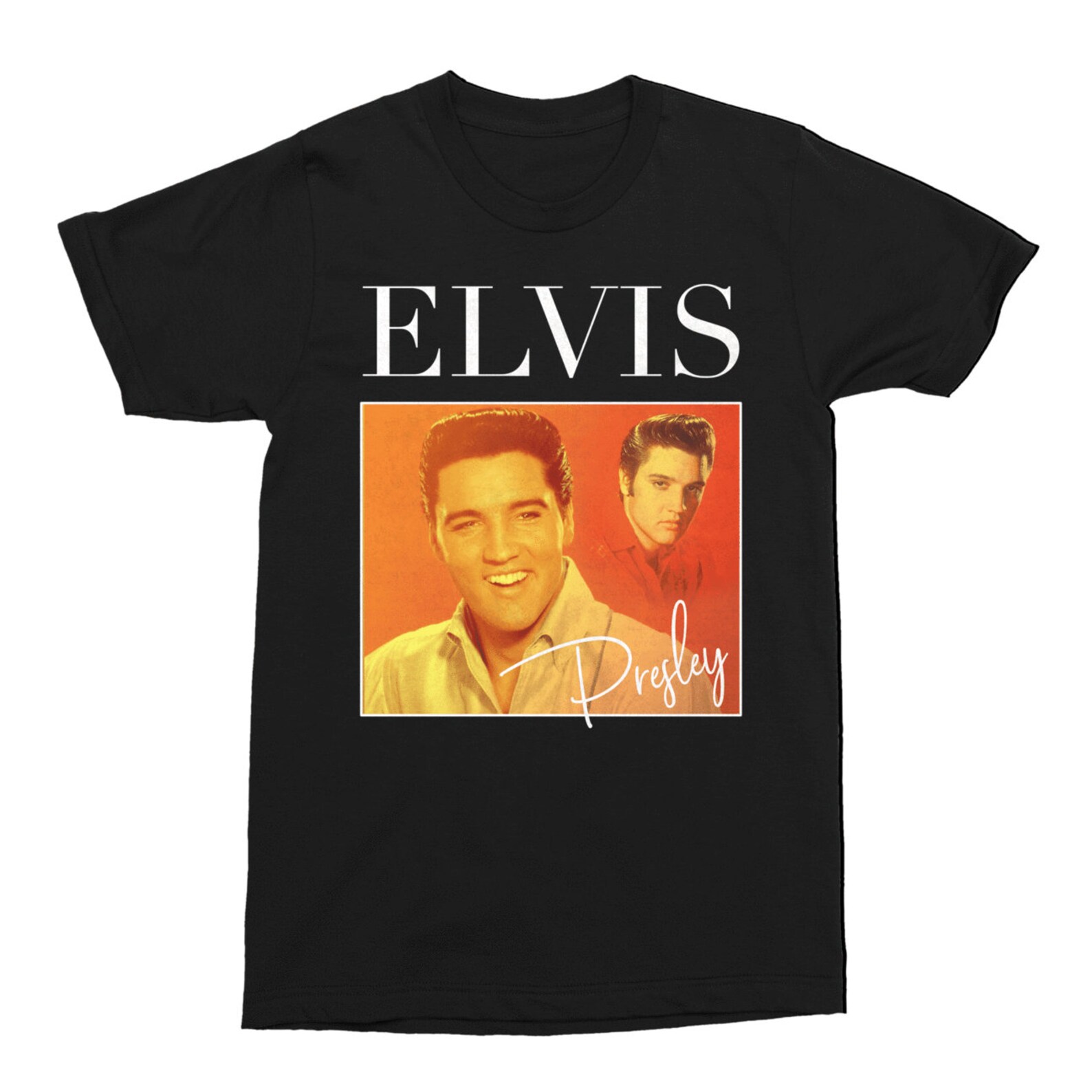 Elvis Presley TShirt Unisex Elvis Presley Tee Vintage Mens Etsy